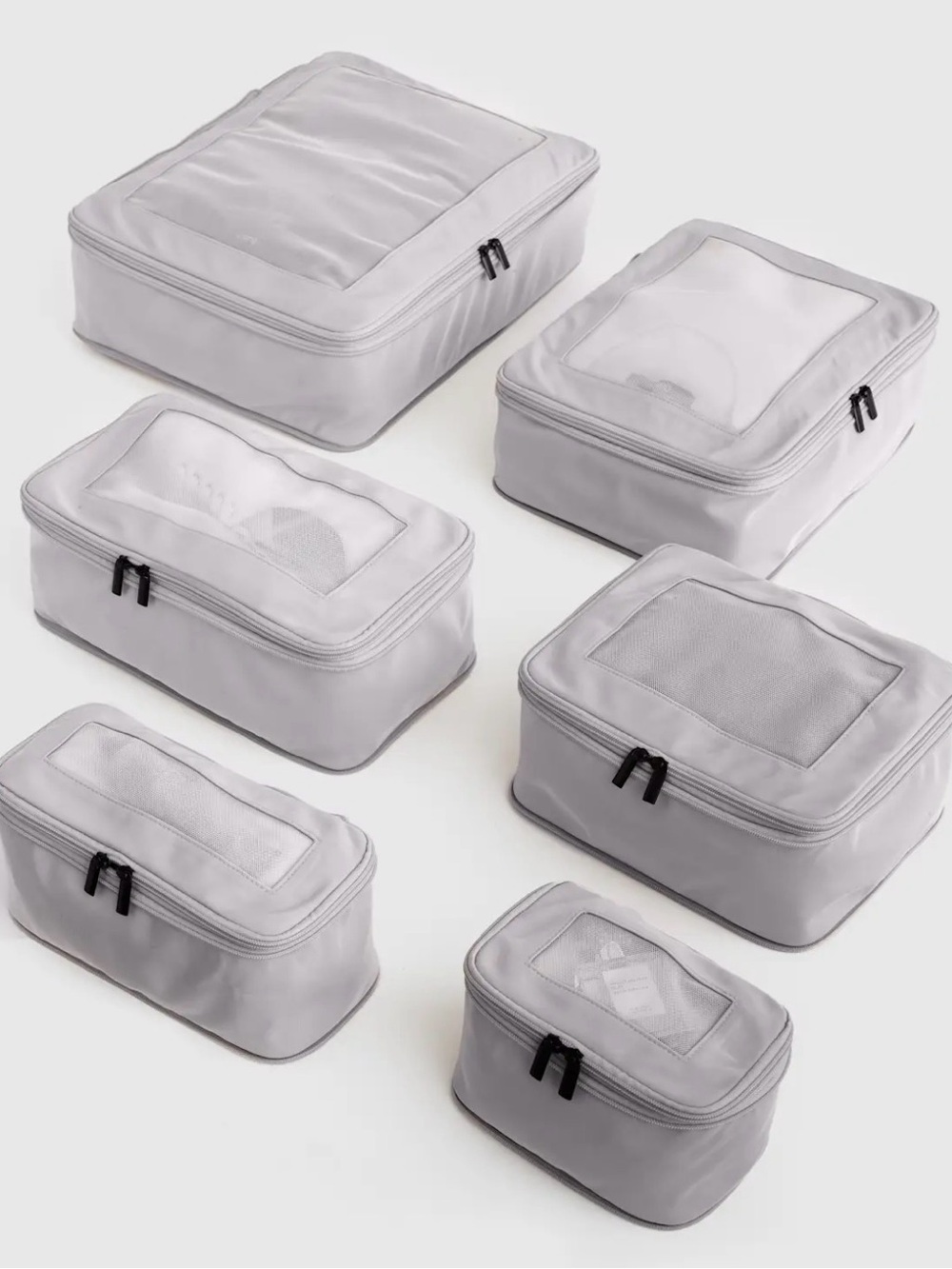 Quince Eco Compression Packing Cubes | Grey